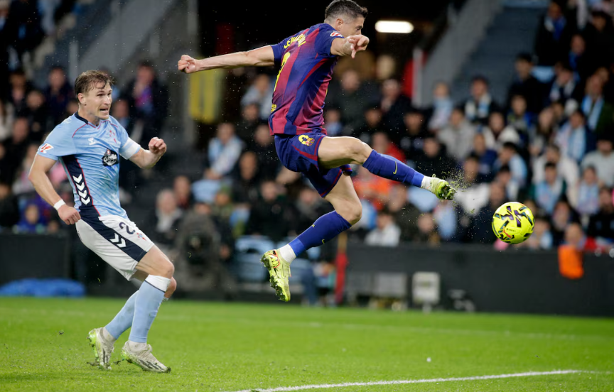Levandovski scores vs Celta