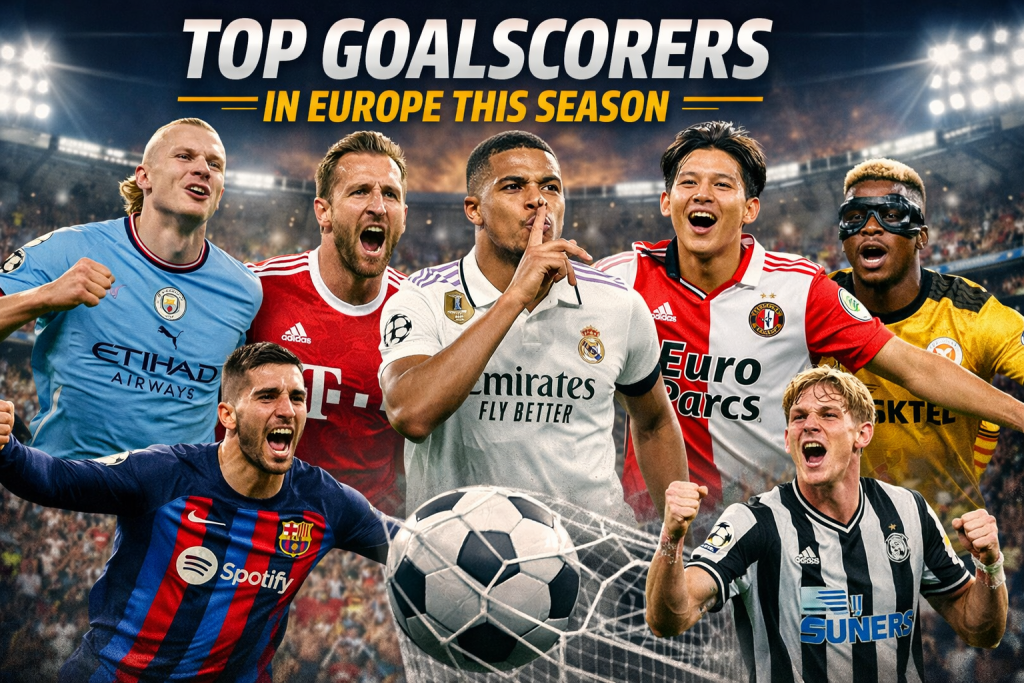 top european goal scorers