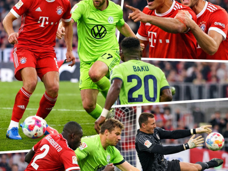 Bayern Munich vs Wolfsburg: 8:1