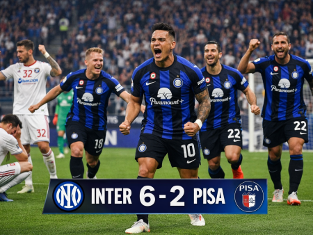 Inter v Pisa 6-2 Match Review