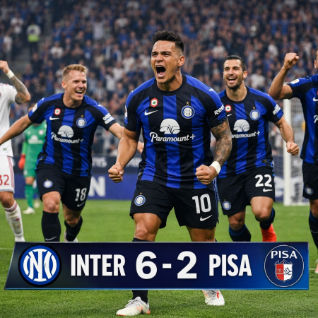 Inter v Pisa 6-2 Match Review