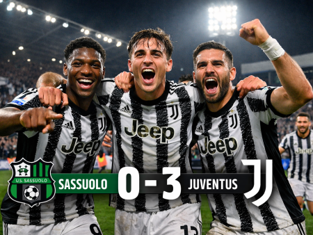 Sassuolo 0–3 Juventus | Serie A Match Report and Highlights