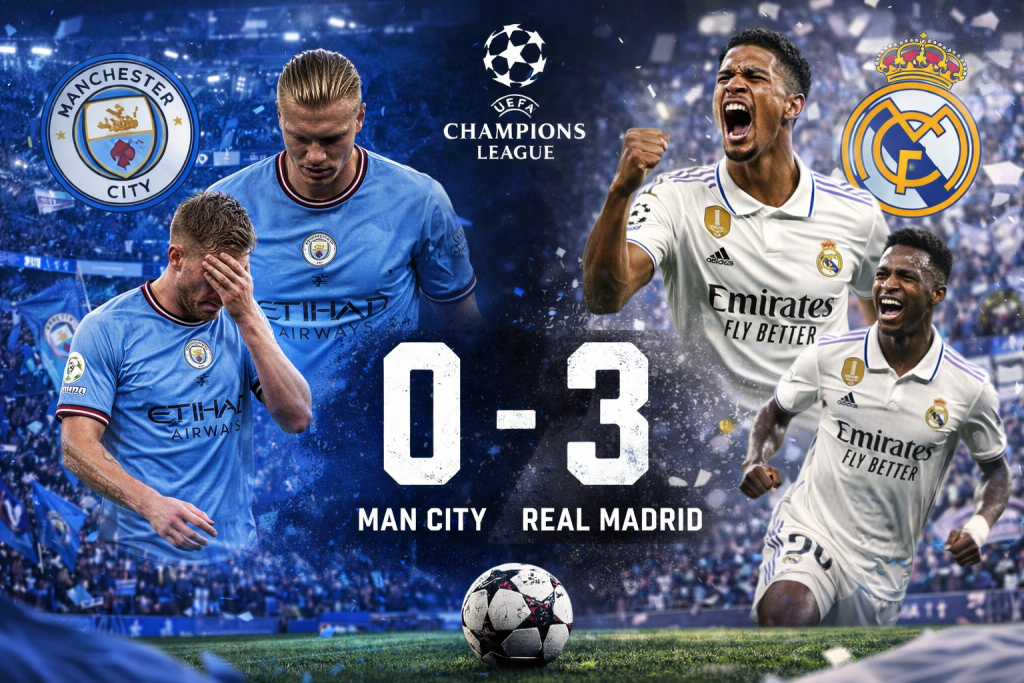 Manchester City vs Real Madrid