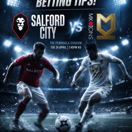 Betting Tips Today: Salford City vs MK Dons Prediction & Picks