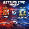 Spain vs Argentina Finalissima Tips