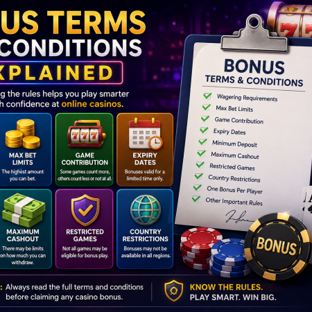 Bonus Terms and Conditions Explained: What Casino Players Must Know