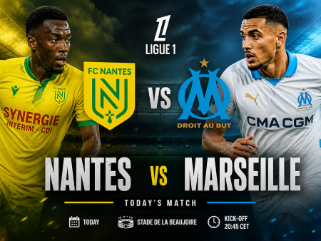 Nantes vs Marseille Prediction, Odds and Betting Tips Today