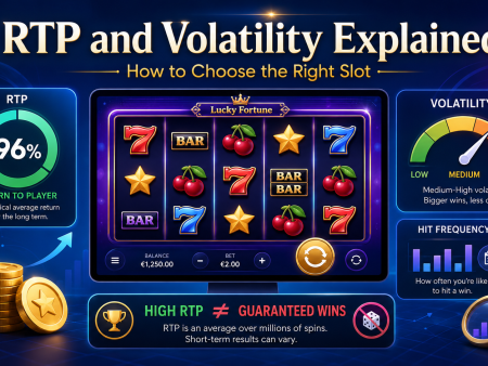 RTP and Volatility Explained – How to Choose the Right Slot