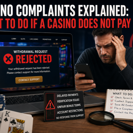 Casino Complaints Explained: What to Do If a Casino Does Not Pay