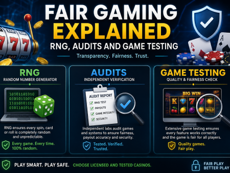 Fair Gaming Explained: RNG, Audits and Game Testing