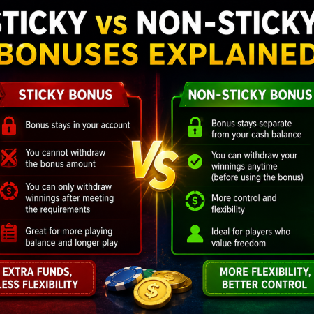 Sticky vs Non-Sticky Bonuses Explained