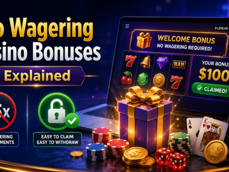 No Wagering Casino Bonuses Explained