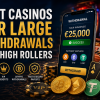 Best Casinos for Large Withdrawals & High Rollers 2026