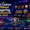 Best Casinos Without Wagering Requirements in 2026