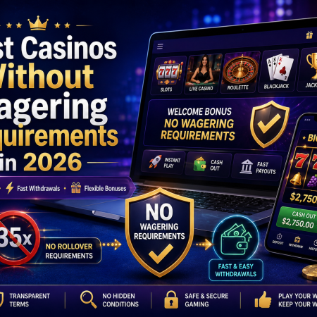 Best Casinos Without Wagering Requirements in 2026
