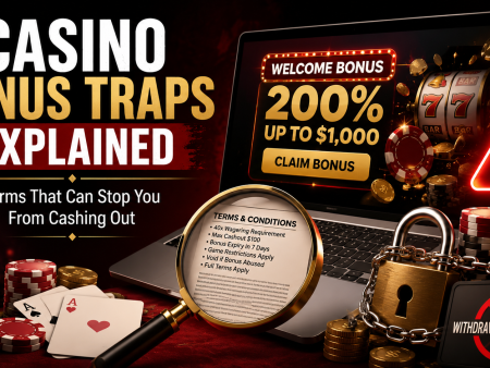 Casino Bonus Traps Explained – Terms That Can Stop You From Cashing Out