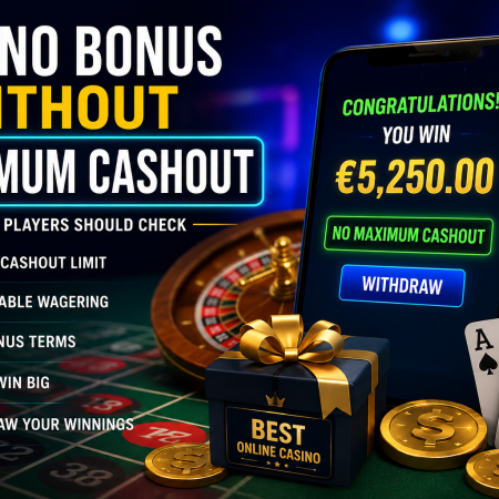 Casino Bonus Without Maximum Cashout – What Players Should Check