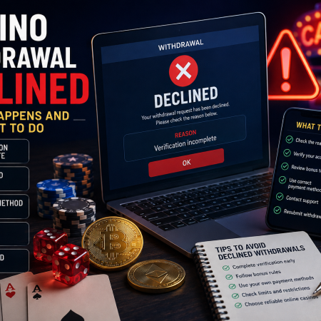 Casino Withdrawal Declined – Why It Happens and What to Do