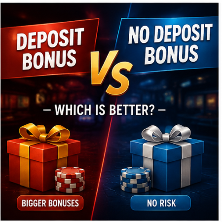 Deposit Bonus vs No Deposit Bonus – Which Is Better?