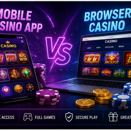 Mobile Casino App vs Browser Casino – Which Should You Use?