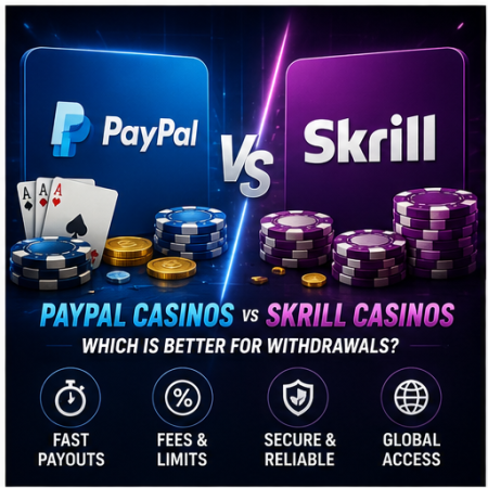 PayPal Casinos vs Skrill Casinos – Which Is Better for Withdrawals?