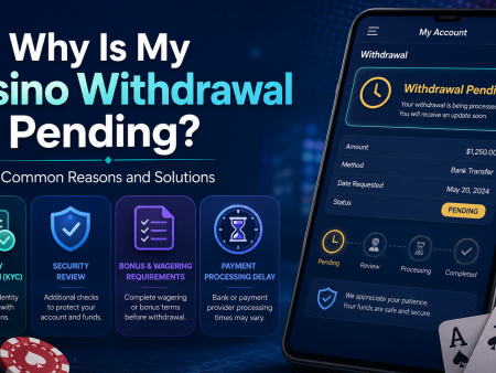 Why Is My Casino Withdrawal Pending? Common Reasons and Solutions