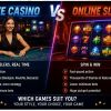 Live Casino vs Online Slots – Which Games Suit You?